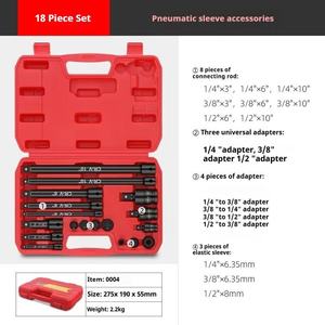 Factory Direct CRV Customized OEM Pneumatic Rod Sleeve Extension 18pc <b>Universal</b> Connection Plastic Hot-Selling Repair Hand - Product Image 2