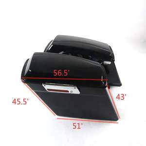 <span class=keywords><strong>Alforjas</strong></span> duras para motocicleta <span class=keywords><strong>Harley</strong></span> <span class=keywords><strong>Davidson</strong></span> Touring, <span class=keywords><strong>alforjas</strong></span> extendidas de color negro vívido para <span class=keywords><strong>moto</strong></span>, 1994-2013 - Product Image 6