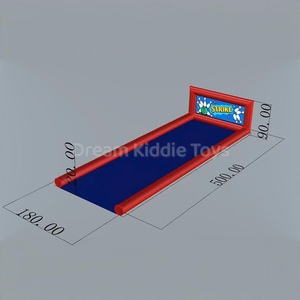 Piste de <span class=keywords><strong>bowling</strong></span> gonflable géante de 5 m de long, piste de <span class=keywords><strong>bowling</strong></span> portable pour événements extérieurs, fêtes, location en gros - Product Image 4