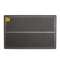 Caisson de basses actif Getshow MVP218 de 18 pouces, entrée XLR Aux, sortie 6000W, module amplificateur DSP 18000W PMPO, 1 canal, compact