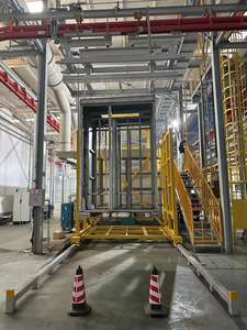 Electrostatic Powder Coating Line Dipping Pretreatment <strong>Bath</strong> Tanks <strong>Spray</strong> Booths Curing Oven Drying Oven Fully Automatic Motor - Product Image 6