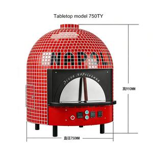 Four à <span class=keywords><strong>pizza</strong></span> électrique commercial à chauffage rapide en acier inoxydable de style napolitain - Product Image 6