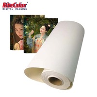 24inch 30m 360gsm Art Toile Coton Rouleau Jet D'encre Avec Encre Pigmentée À Base D'eau