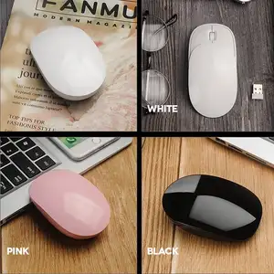 Mouse gaming elektrik 10M, mouse gaming nirkabel dengan jarak bekerja untuk komputer PC