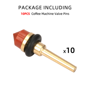 10 chiếc phụ kiện cà phê chân van máy pha cà phê Con dấu đồng và miếng đệm Tương thích với mô hình Jura van xả Khuôn Con dấu - Product Image 2