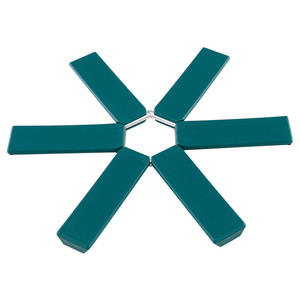 Vente en gros de sets de table pliants épais S026, isolés, résistants à la chaleur, en silicone pour la maison - Product Image 2