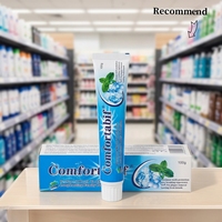 Dentifrice Haleine Fraîche Marque Blanche OEM ODM Saveur Menthe Naturelle 100g Vente en Gros Blanchiment des Dents Soin des Gencives