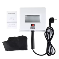 Salon Wood Lamp Skin Analyzer Machine with Shading Cloth Cover UV Light Facial Skin Magnifier for Skin Problem Detection