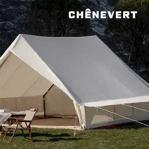 Tente extérieure de camping, de protection solaire portable, de protection contre la moisissure, de toit, à double porte Oxford