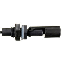 Schwimmer-Sensor für Flüssigkeitsstand, horizontal, aus schwarzem Kunststoff, für Tank, Pool, Fischbecken – nützliches Sensorwerkzeug