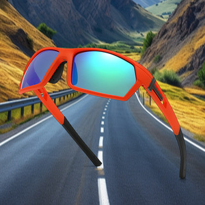 Gafas <span class=keywords><strong>de</strong></span> Sol Deportivas Unisex <span class=keywords><strong>de</strong></span> Alta Calidad 2025, Anti-Reflejantes, UV400, Montura Completa Negra, OEM, para Ciclismo, Pesca, Deportes al Aire Libre, Correr, Bicicleta <span class=keywords><strong>de</strong></span> Carretera - Product Image 2