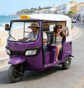 Nuevo Modelo de Tuk Tuk Eléctrico de 3 Ruedas, <span class=keywords><strong>Taxi</strong></span> de Pasajeros en Venta, Auto Rickshaw con Batería de Largo Alcance - Product Image 3