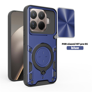 Lichicase 360 °   Étui de protection pour <span class=keywords><strong>Xiaomi</strong></span> 17 Ultra avec support rotatif, fenêtre coulissante et couverture intégrale - Product Image 4