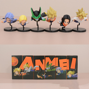 6 Estilos 6 PCS/SET Manga Estatuilla WCF Dragon <span class=keywords><strong>Goku</strong></span> Buu Vegeta <span class=keywords><strong>Cell</strong></span> Piccolo 30th Anniversary Flying PVC Anime Figuras Muñecas Juguetes - Product Image 3