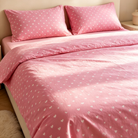 Parures de draps et housses de couette en microfibre imprimées en gros, en stock, large gamme de motifs variés, chargement en conteneur mixte