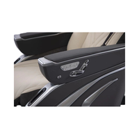 Sièges d'auto de qualité avion de luxe avec coussinets de jambes réglables électriquement et cuir respirant confort et style améliorés