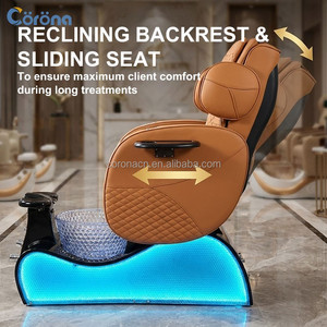 Sillón de Masaje Eléctrico para Pies, Silla de Pedicura, Silla de Spa para Salón de Belleza con Baño de Pies - Product Image 5
