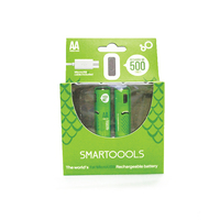 Grosir Baterai NiMH Isi Ulang USB AA Port Pengisian Daya Micro USB 1000mAh 1.2V Kualitas Tahan Lama Kompatibel dengan Senter Smartoools