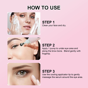 Sérum de Marca Blanca para el Contorno de Ojos Natural Vegano Orgánico para el Cuidado de la Piel Coreano Tratamiento para Ojeras y Antienvejecimiento - Product Image 6