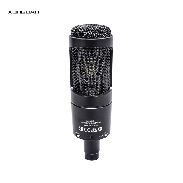AT2035 Professional Vocal XLR-M Condenser Microphone Podcasting Live Streaming Kit Part with Shock Mount