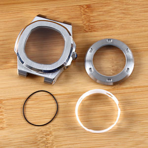 Stainless Steel <b>Watch</b> <b>Case</b> Parts Compatible with NH35 NH38 NH36 Movements Sapphire Crystal Silver and Black <b>Watch</b> Bracelets - Product Image 4