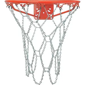 Filet de basket-ball à chaîne en fer durable pour des performances de qualité professionnelle et un jeu durable