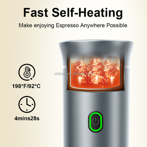 Máy pha cà phê Espresso du lịch 60ml, di động, điện, không dây, tự làm nóng, nhanh chóng, dùng cho cà phê xay, cà phê viên nang, cắm trại, ô tô - Product Image 4