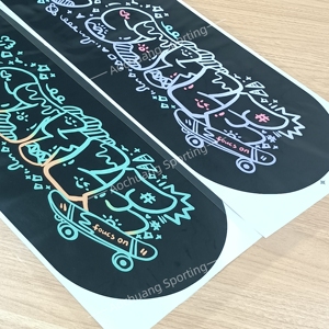 Kaykaylar için ısı transferi film paten kurulu özelleştirilmiş baskı grafik ısı transferleri - Product Image 6