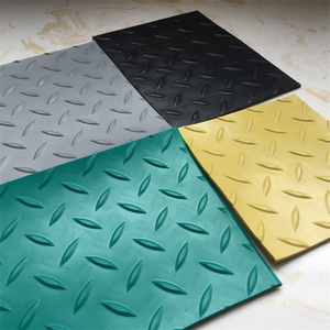 Tapis en <span class=keywords><strong>caoutchouc</strong></span> commerciaux d'<span class=keywords><strong>extérieur</strong></span>, motif en plaque de diamant en relief, antidérapant, en silicone, néoprène, <span class=keywords><strong>caoutchouc</strong></span> EPDM, feuille de <span class=keywords><strong>caoutchouc</strong></span> de 1 mm - Product Image 3