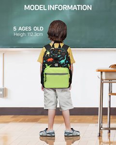 Tùy Chỉnh In Thiết Kế Của Bạn Mô Hình Hình Biểu Tượng Cuốn Sách Túi Với Túi Ăn Trưa Và Bút Chì Trường Hợp Trẻ Em 3 Trong 1 Trường Túi Thiết Lập Cho Trẻ Em Ba Lô - Product Image 5