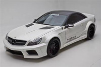 Neues Mercedes SL R230 Widebody Kit Aufgerüsteter Misha-Stil Front- und Heckstoßstange Spoiler Original 1:1 Qualität