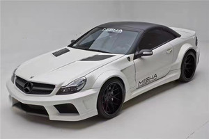 Nouveau kit carrosserie large <span class=keywords><strong>Mercedes</strong></span> <span class=keywords><strong>SL</strong></span> R230, style Misha amélioré, pare-chocs avant et arrière, spoiler, qualité originale 1:1 - Product Image 4