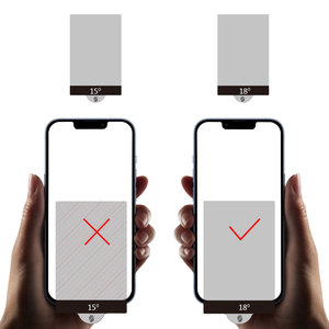 Miếng Dán Toàn Màn Hình Miếng Dán Hydrogel TPU Mờ Riêng Tư Kích Thước Tùy Chỉnh Miếng Bảo Vệ Màn Hình Chống Gián Điệp 180 Độ - Product Image 4