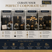 Coffrets de diffuseurs de parfum d'ambiance personnalisés pour cadeaux d'entreprise, solutions de fabrication sous marque privée, emballages de parfum de maison personnalisés, parfums de marque