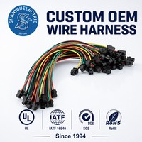 Kit Kabel Harness Kustom Jumper Wire M F 40P Sambung Kabel DuPont Elektronik Otomotif IP67 30cm 40pin Warna Pria Wanita OEM