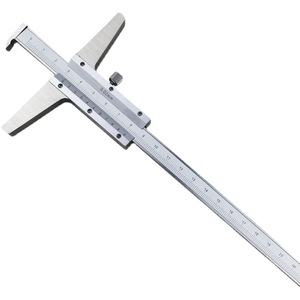 Guilin Depth Gauge Vernier Calipers 0-500mm Metal 0.02mm Accuracy Measurement <b>Tool</b> - Product Image 1