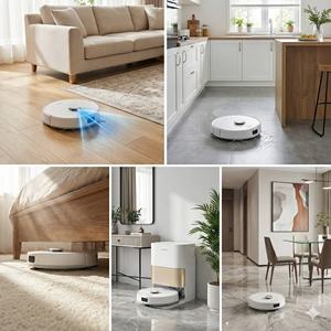 Aspiradora Robótica de Alta Gama con Autovaciado, Succión Potente, LDS para Limpieza de Todas las Habitaciones, Antienredos - Product Image 6