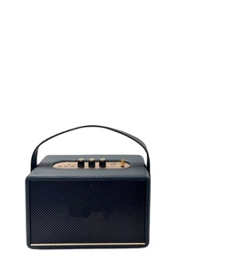 Retro <strong>Classical</strong> Fabric 4 Inch Wireless Super Bass BT <strong>Speakers</strong> Portable HIFI Sounds Music Good Bass Stereo Wooden Active <strong>Speakers</strong> - Product Image 1