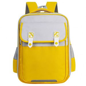Sac à dos scolaire personnalisé en usine pour étudiants avec logo, cadeau pour réduire la charge des enfants avec inscriptions imprimées - Product Image 2