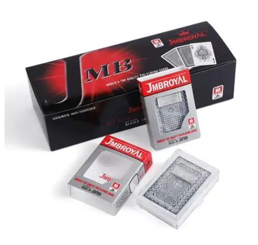 プラスチックブランドの輸入カード韓国JMBプラスチックポーカークリエイティブボックス、旅行レジャーエンターテインメントカード