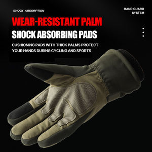 Fábrica al por mayor dedo completo invierno cálido deportes al aire libre entrenamiento Fitness Protección mejorada montar guantes tácticos - Product Image 2