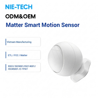 ODM Custom Matter Smart PIR Motion Sensor for North America Market US Standard Smart Security Alarm System