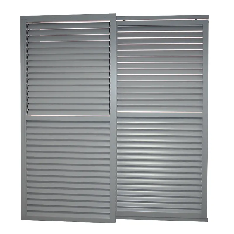 Shutter proof glass Sliding compact shutter Wood blinds Interior windows shutters for houses louvres