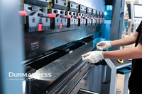 Presse plieuse industrielle CNC tout électrique fiable DA53TX 40T2000 avec encodeur FAGOR pour l'assemblage d'équipements énergétiques