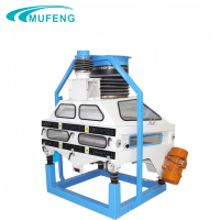 Usine de traitement des graines Mufeng 2-7T/H avec système de nettoyage et de calibrage des grains pour les fèves de café et le cacao