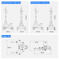 Yahboom ROSMASTER M1 PRO A1 PRO dengan Lengan Robot dan Dukungan Multi-Sensor ROS2 untuk Pendidikan Robotika