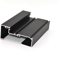 Cadre de porte pivotante en aluminium au design moderne/profil de fenêtre en aluminium
