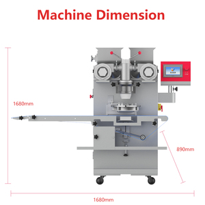 Automatic Small Encrusting Filling Machine Kubba/Coxinha/<strong>Mochi</strong> <strong>Maker</strong> Motor 30-120pcs/min Capacity Food Grade 304 Stainless Steel - Product Image 3