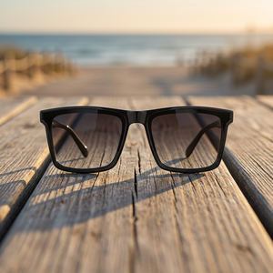 UV400 Unisex Fashion <b>Sunglasses</b> New Style Black Model 2043 - Product Image 3