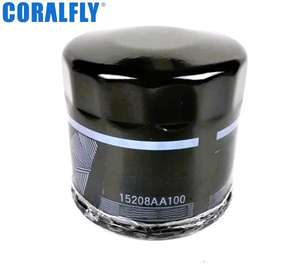 正品机油滤清器汽车配件发动机零件 15208-AA100 15208AA100 15208AA12A 适用于斯巴鲁 - Product Image 1